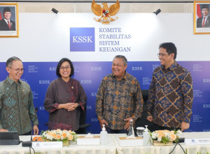 KSSK Melaporkan Sistem Keuangan Indonesia Terjaga di Tengah Ketidakpastian Global