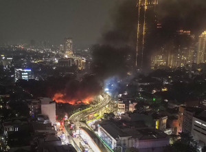 Sebanyak 500 Kios Pedagang Taman Puring Ludes Dilalap Si Jago Merah