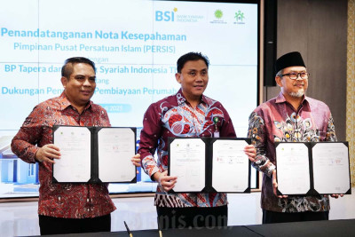 BSI Gandeng BP Tapera dan Organisasi Persatuan Islam Sediakan Pembiayaan Rumah FLPP