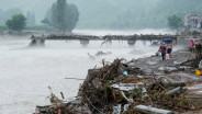 Banjir Besar di Beijing China Tewaskan 30 Orang