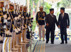 Presiden Prabowo Menerima Kunjungan PM Malaysia