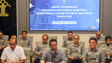 Capaian Kinerja Kementerian Hukum Triwulan Kedua 2025