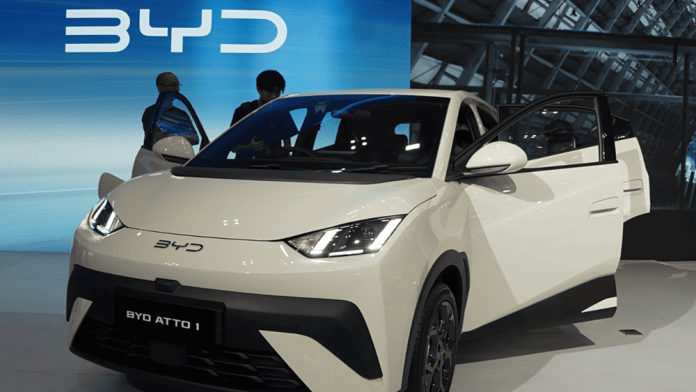 Booth BYD di GIIAS 2025: Perpaduan Teknologi yang Ramah Lingkungan