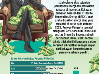 Kekayaan Prajogo Pangestu Makin 'Hijau'