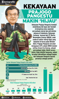 Kekayaan Prajogo Pangestu Makin 'Hijau'