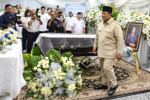 Presiden Prabowo melayat Kwik Kian Gie