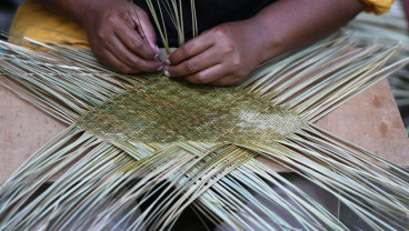 Peningkatan Produksi Kerajinan Anyaman di Aceh