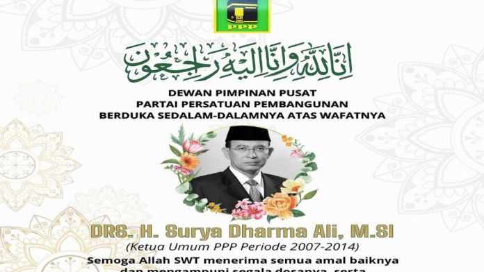 Berita Duka, Mantan Menteri Agama Suryadharma Ali Tutup Usia