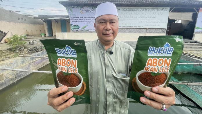 Jelajah Pesantren: Ponpes Tahfidz Preneur Pagipon Tebar Manfaat dengan Budi Daya Lele