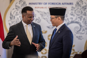 Pertemuan Bilateral Menlu Indonesia-Somalia