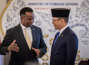 Pertemuan Bilateral Menlu Indonesia-Somalia