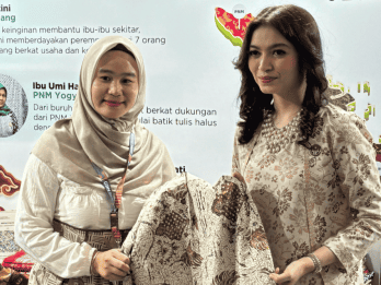 Istri Wapres Borong Batik Merawit Karya Nasabah Binaan PNM Mekaar