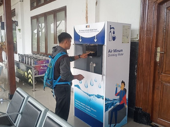 KAI Tambah Tempat Air Minum Gratis di Stasiun Tasikmalaya dan Banjar