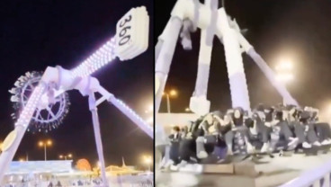 Insiden Wahana 360 Derajat Green Mountain Park di Arab Saudi, 23 Pengunjung Cedera