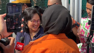 Keluarga Hadir di Rutan Cipinang Jelang Pembebasan Tom Lembong