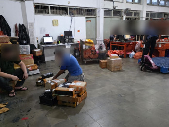Bea Cukai Gagalkan Pengiriman 154.500 Batang Rokok Ilegal Lewat Ekspedisi