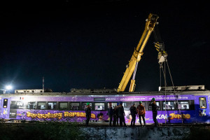 Evakuasi Kereta Api Argo Bromo Anggrek Yang Anjlok di Subang