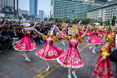 Parade Budaya Jakarta World Folklore Festival 2025