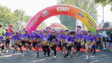 Ribuan Anak di Surabaya ikuti KUN Kid Marathon