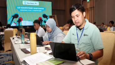 Uji Kompetensi Wartawan Bisnis Indonesia dan Vale Sukses Terlaksana