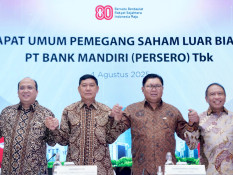 Daftar Lengkap Direksi Bank Mandiri usai Darmawan Junaidi Diganti Riduan