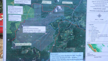 Jalan Khusus Angkutan Batu Bara Sepanjang 26,4 Km di Lahat Mulai Dibangun