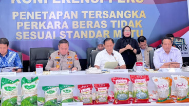 Bareskrim Tetapkan 3 Tersangka Produsen Sania-Fortune terkait Kasus Beras Oplosan