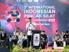 3.265 Peserta Kejuaraan Silat Internasional Disambut Gubernur Bobby