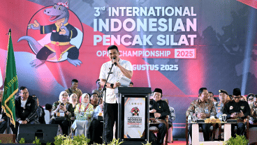 3.265 Peserta Kejuaraan Silat Internasional Disambut Gubernur Bobby