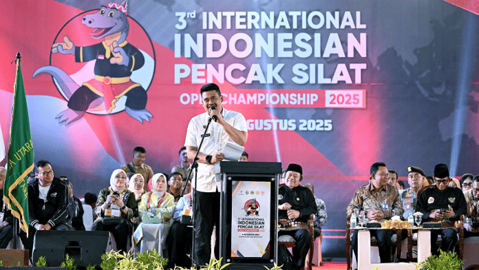 3.265 Peserta Kejuaraan Silat Internasional Disambut Gubernur Bobby