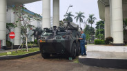 Penampakan Rantis TNI Terparkir di Kompleks Gedung Kejagung, Ada Apa?
