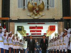Menhan Sjafrie Sjamsoeddin Bahas Kerjasama Militer Dengan Singapura