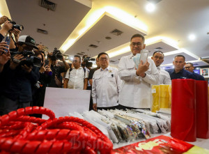 Penyitaan Produk Impor Ilegal Senilai Rp26,4 Miliar
