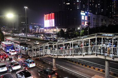 Kenaikan Jumlah Penumpang Bus Transjakarta