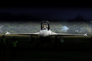 Gladi Demo Udara Jelang Pelaksanaan Upacara Kehormatan Militer