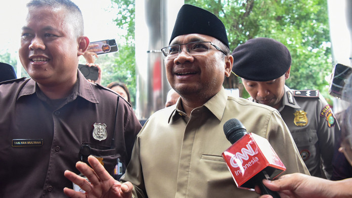 Eks Menag Yaqut Diperiksa KPK Selama 5 Jam