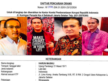 Hasto Bebas, KPK Janji Masih Tetap Kerja Harun Masiku