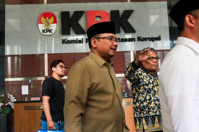 Yaqut Cholil Qoumas Usai Jalani Pemeriksaan di KPK