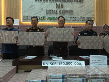 Kejati Sumsel Sita Uang Rp506 Miliar Perkara Dugaan Korupsi Bank BUMN