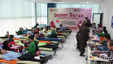 Jamkrindo Wujudkan Semangat Gotong Royong Lewat Donor Darah