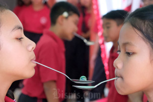 Sekolah Rakyat di Bali Meriahkan HUT Ke-80 Kemerdekaan RI