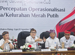 Menko Zulhas Meminta Gubernur Gelar Rapat Perkembangan Kopdes Merah Putih Tiap Bulan