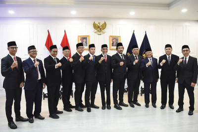 Kementerian Hukum Lantik Komisioner Lembaga Manajemen Kolektif Nasional