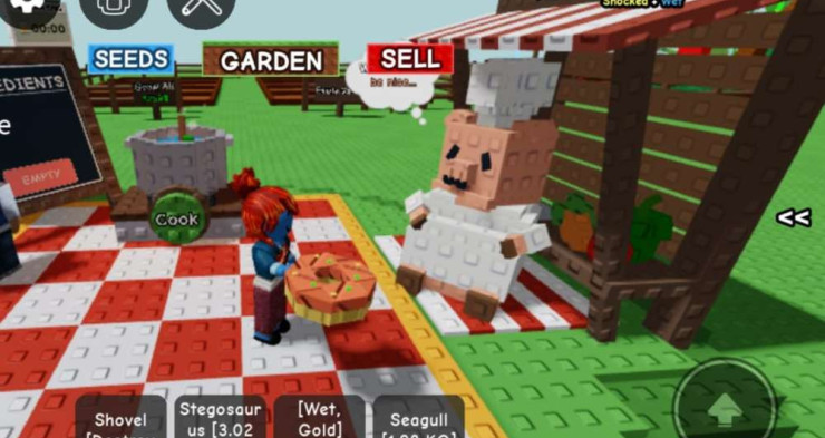 Resep Grow a Garden Membuat Donat dan Cake di Roblox