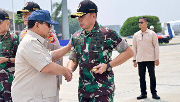 Prabowo Hadiri Parade Nasional Peringatan HUT ke-60 Singapura