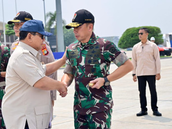 Prabowo Hadiri Parade Nasional Peringatan HUT ke-60 Singapura