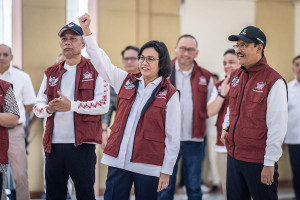 Menkeu dan Mensos Tinjau Sekolah Rakyat