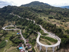 Pembangunan Jalan Layang di Ruas Maros-Bone Telah Rampung