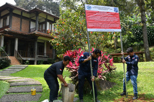 Kementerian Lingkungan Hidup Segel Hotel dan Villa di Bogor