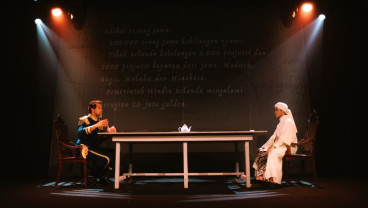 Teater ‘135 Menit’, Drama Historis tentang Pertemuan Diponegoro dan De Kock